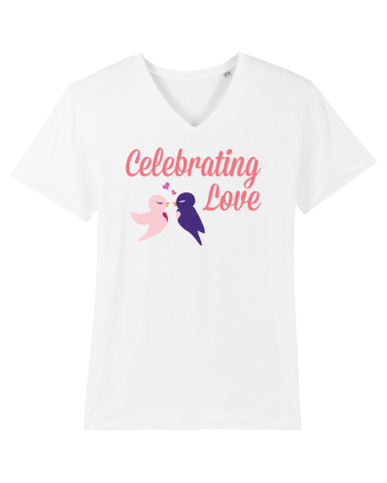 Celebrating Love Birds White