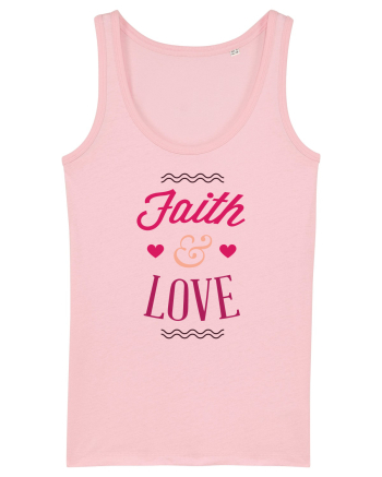 Faith and Love Cotton Pink