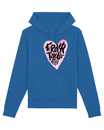 Forever Together Heart Royal Blue