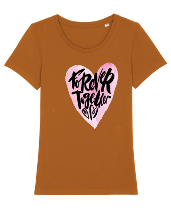 Forever Together Heart Roasted Orange