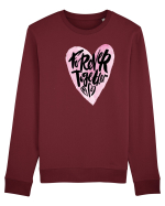 Forever Together Heart Bluză mânecă lungă Unisex Rise