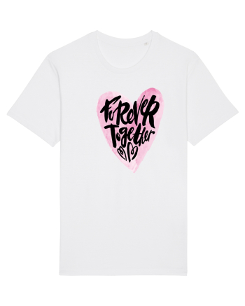 Forever Together Heart White