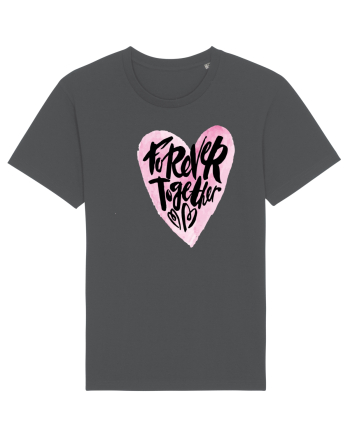 Forever Together Heart Anthracite
