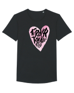 Forever Together Heart Tricou mânecă scurtă guler larg Bărbat Skater