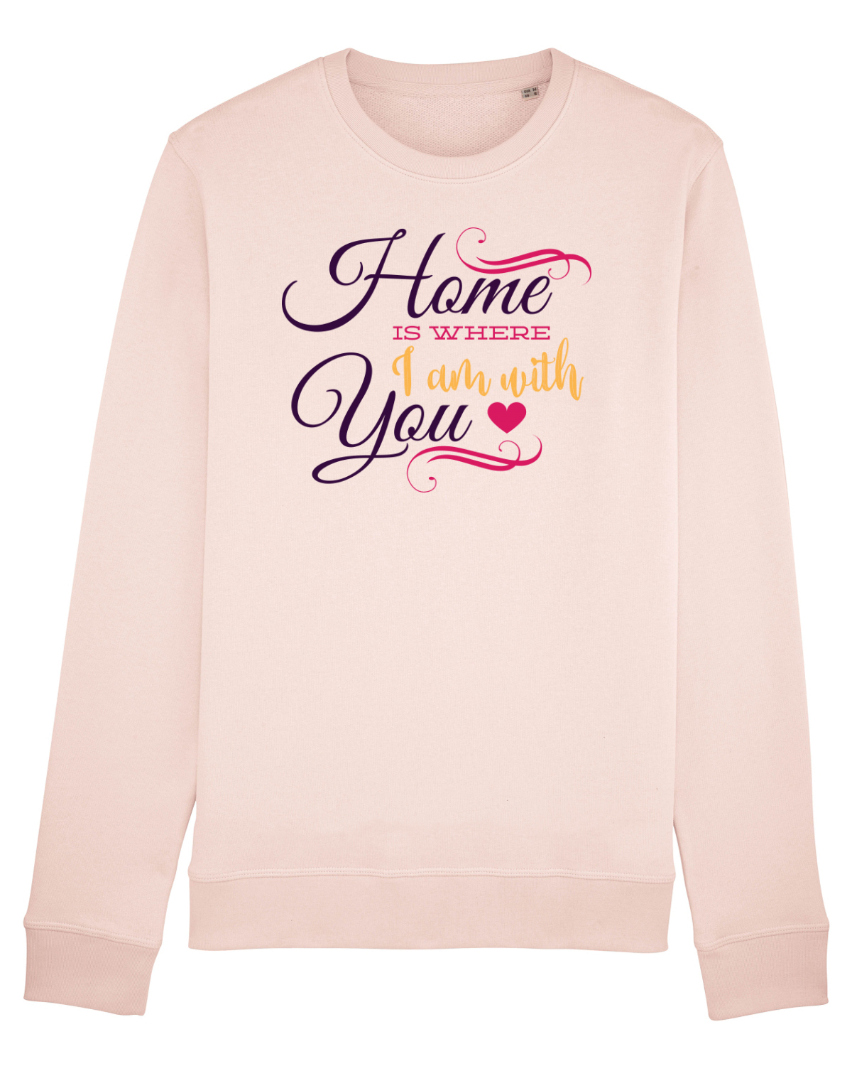 Bluză mânecă lungă Unisex Rise Candy Pink