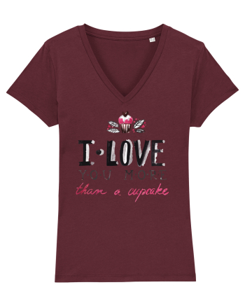 I love you more Burgundy