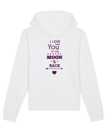 I love you to the moon and back White
