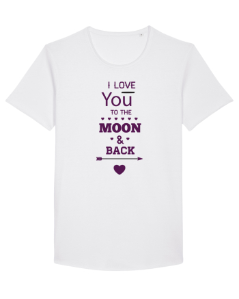 I love you to the moon and back White