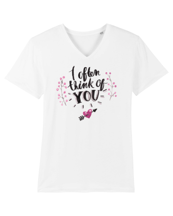 I often think of you White