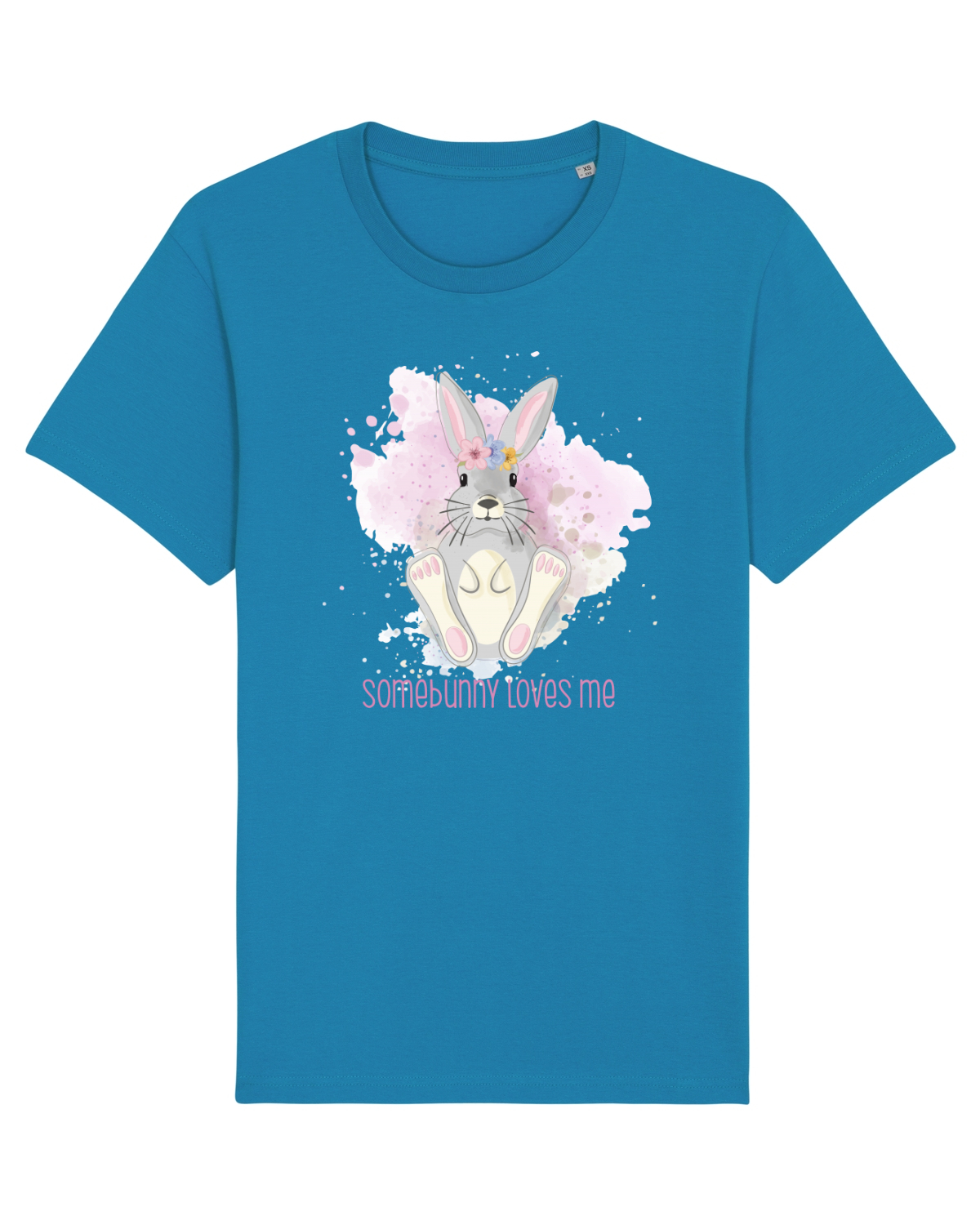 Tricou mânecă scurtă Unisex Rocker Azur