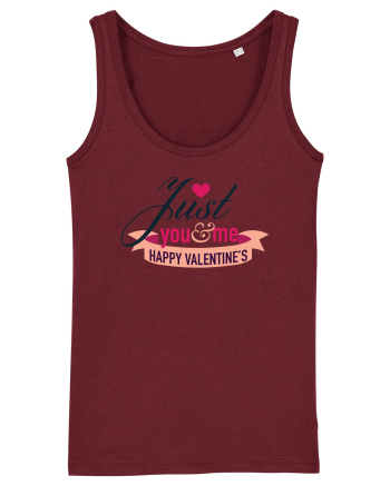 Just you and Me on Valentines Burgundy