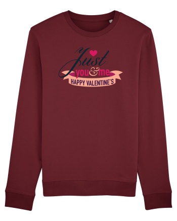 Just you and Me on Valentines Burgundy