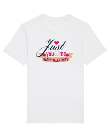 Just you and Me on Valentines White