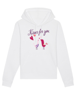 Kisses for you Birds Hanorac Unisex Drummer