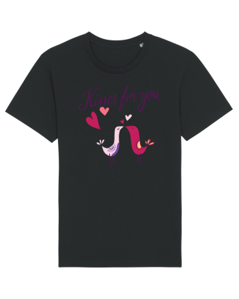 Kisses for you Birds Black