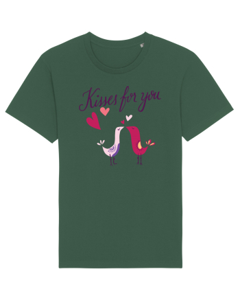 Kisses for you Birds Bottle Green