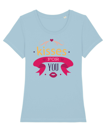 Kisses for you Sky Blue