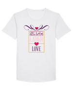 Laugh and Love Tricou mânecă scurtă guler larg Bărbat Skater