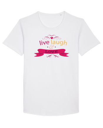 Live Laugh and Love White