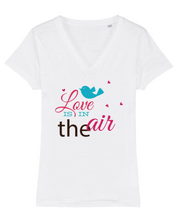 Love is in the Air Bird White