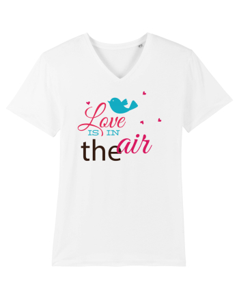 Love is in the Air Bird White