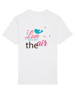 Love is in the Air Bird Tricou mânecă scurtă Unisex Rocker
