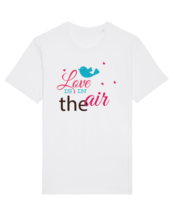 Love is in the Air Bird White