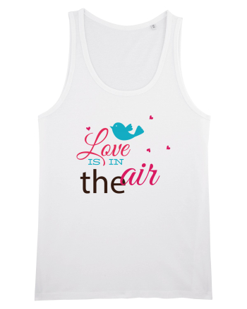 Love is in the Air Bird White