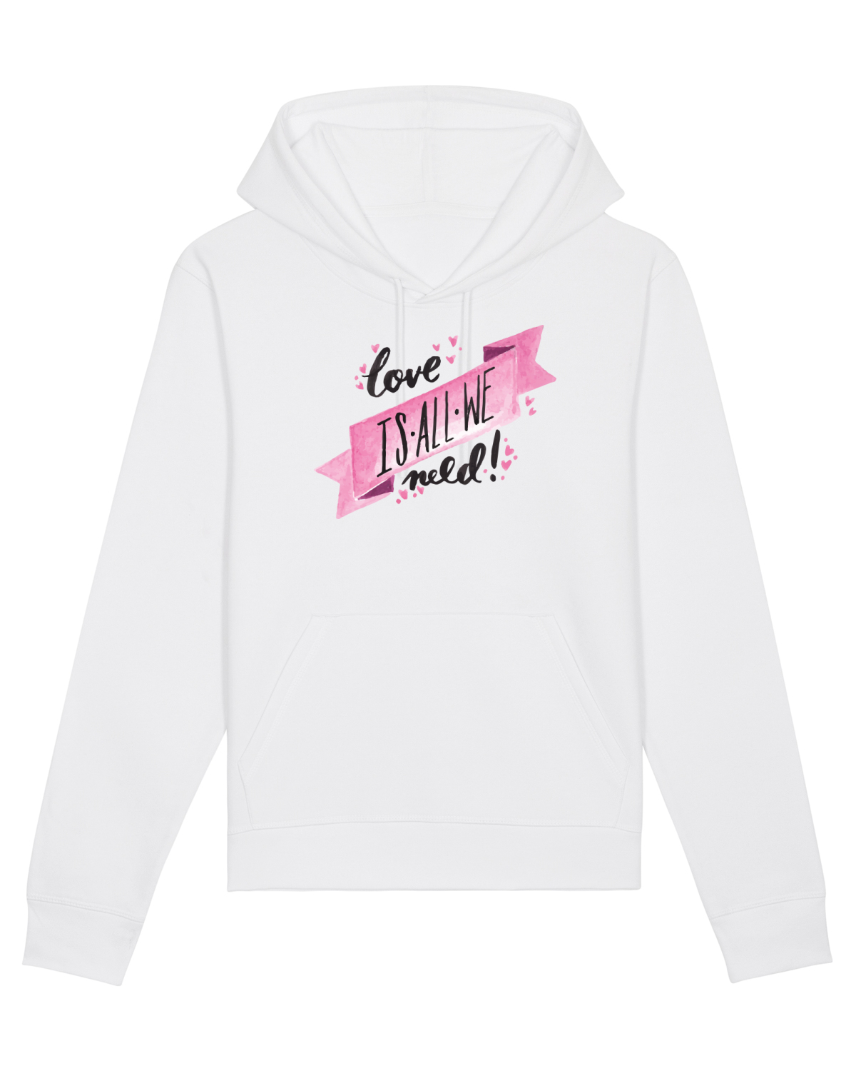 Hanorac Unisex Drummer White
