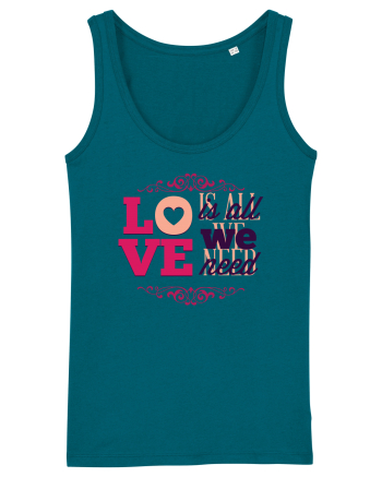 Love is all we need Pink Ocean Depth
