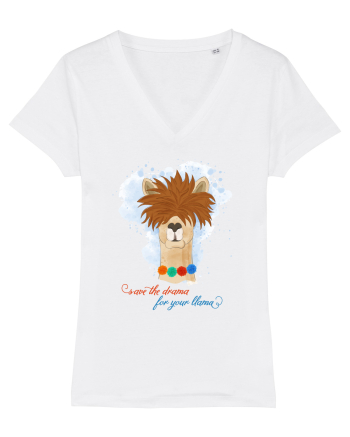Lama drama White
