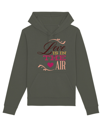Love is in the Air Heart Khaki