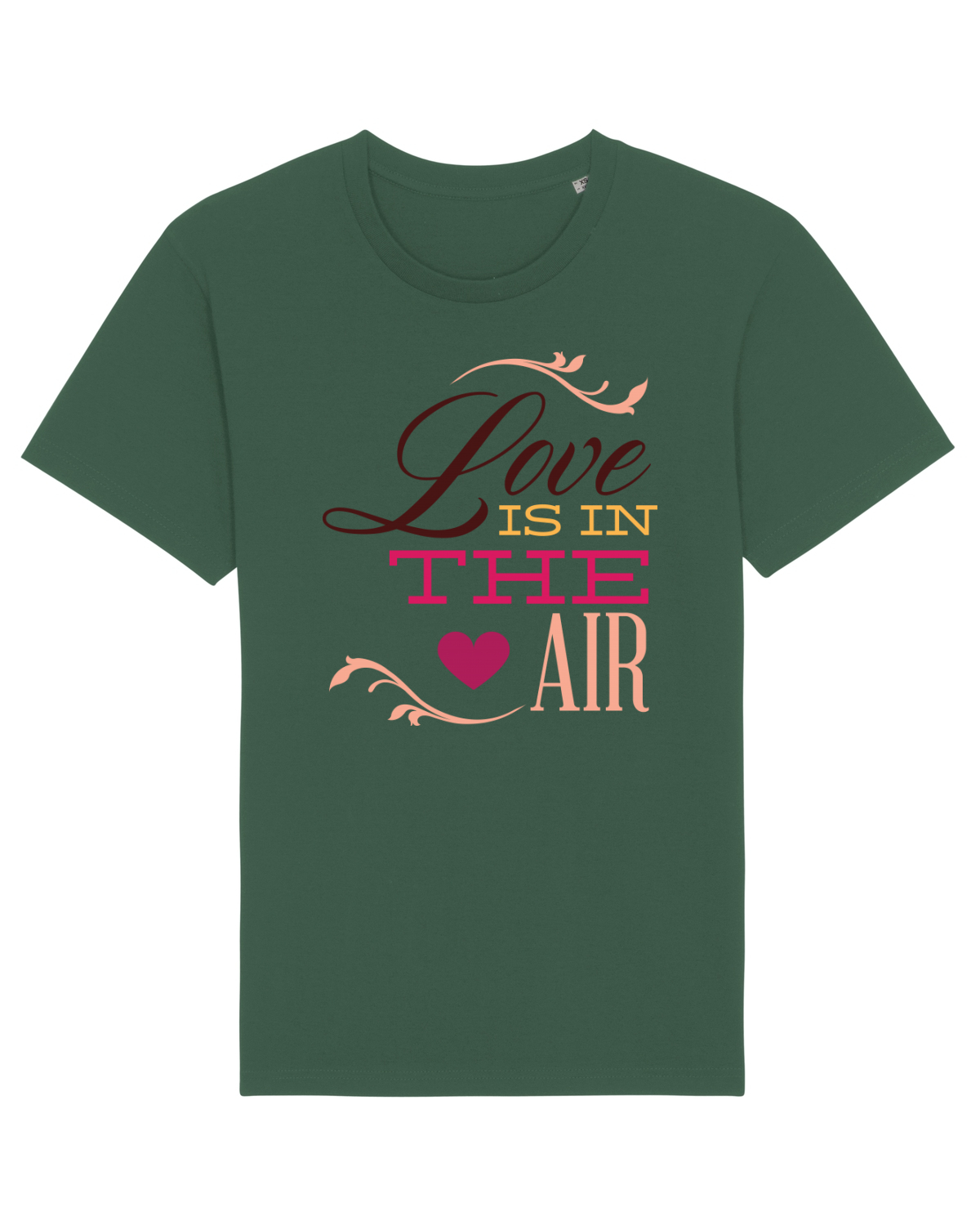 Tricou mânecă scurtă Unisex Rocker Bottle Green