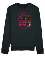 Love is in the Air Hearts Bluză mânecă lungă Unisex Rise