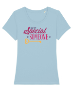 My Special Someone Tricou mânecă scurtă guler larg fitted Damă Expresser