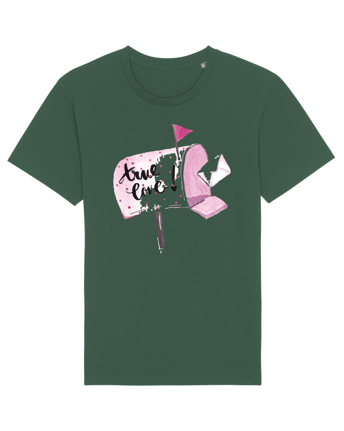 Tricou mânecă scurtă Unisex Rocker Bottle Green