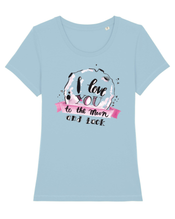 Valentine Moon Sky Blue