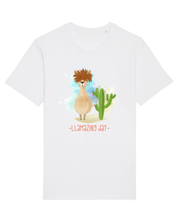 Lama cu mesaj White
