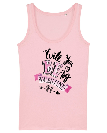 Will you be my Valentine Cotton Pink