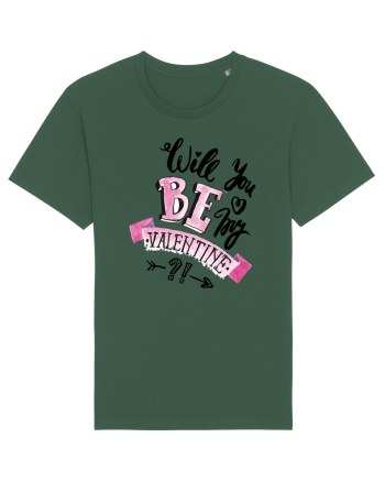 Will you be my Valentine Bottle Green