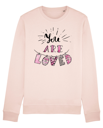 You are Loved Candy Pink