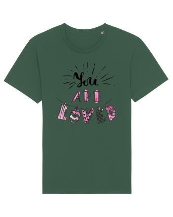 You are Loved Bottle Green