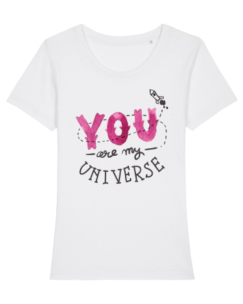 You are my Universe White