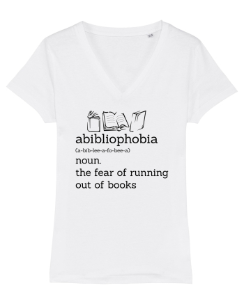 Abibliophobia White