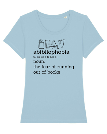 Abibliophobia Sky Blue