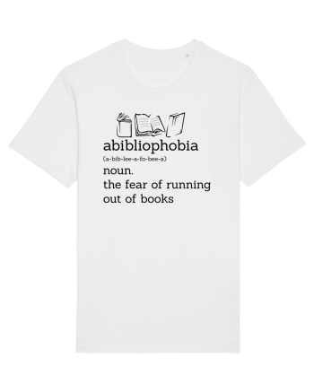 Abibliophobia White