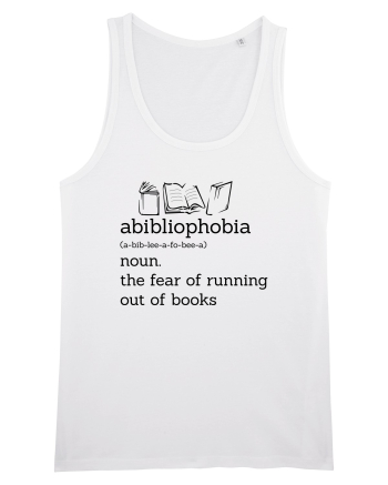 Abibliophobia White