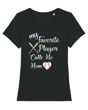 Baseball Mom Black