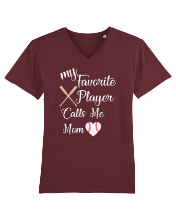 Baseball Mom Burgundy