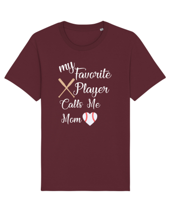 Baseball Mom Burgundy